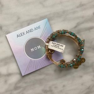 Alex and Ani “Mom” Color Infusion Bracelet Set